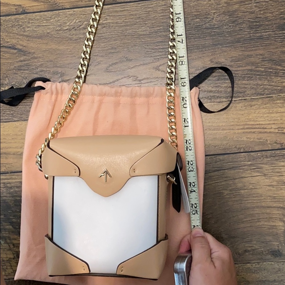 MANU ATELIER Micro Pristine Leather Shoulder Bag - Picture 12 of 12